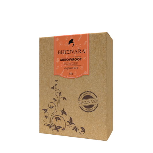 Arrowroot Powder Package Side view